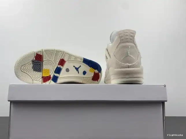 Blank (W) Jordan DQ4909-100 4 Canvas Retro 0430